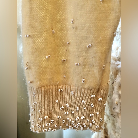 Gorgeous Vintage Gene Shelly Beaded Cardigan Sweater - Picture 7 of 10